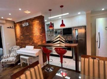 e8f57afc78301b5465679f1350fa2dcaafd30944 · Apartamento com 2 dormitórios à venda, 65 m² por R$ 629.000,00 - Jardim Flor da Montanha - Guarulhos