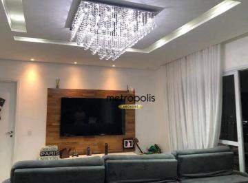 Sala · Apartamento com 3 dormitórios para alugar, 127 m² por R$ 8.070,00/mês - Jardim Maria Adelaide - São 