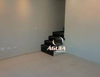 7fb134328f37b1cd0014418865c4e76297c4ae95 · Sobrado com 3 dormitórios à venda, 138 m² por R$ 550.000 - Vila Linda - Santo André/SP