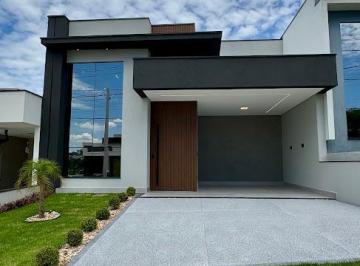 026af0fc-1a13-4367-a659-bd628a06c126 · Casa no condomínio Gran Reserve para venda com 3 quartos, sendo 3 suítes, 146m²