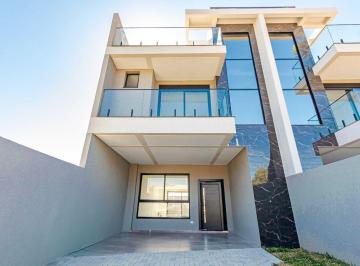 Casa de 3 quartos, Curitiba · CASA NOVA 230m² | 3 SUÍTES + ROOFTOP COM INFRA SPA | SÃO BRAZ