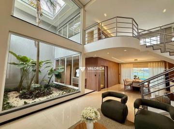 6d0b8044360c5b90c3e8b5cc28debd7c317760e4 · Casa com 4 quartos à venda, 390 m² (MOBILIADA) por R$ 2.490.000 - Condomínio Village Ipanema - Araço