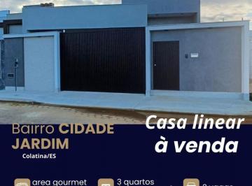 Casa de 3 quartos, Colatina · Casa linear de 170m² incrível no Residencial Cidade Jardim!