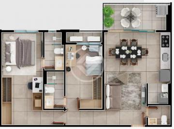Apartamento · 75m² · 2 Quartos · 1 Vaga · Apartamento em frente ao lago Areião codigo: 83021
