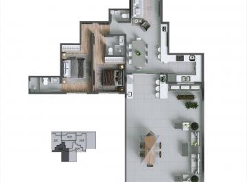 Planta humanizada final 05 - 2 su tes (imagem ilustrativa - mobili rio e decora o n o inclu dos) · Venda | Apartamento Garden 2 suítes + 1 vg e hb