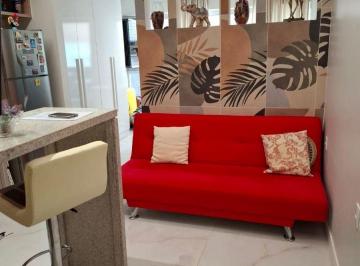 Apartamento de 1 quarto, Vila Velha · Quarto e sala Praia da costa com Vaga de garagem