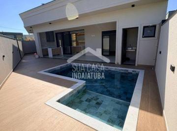 Casa · 210m² · 3 Quartos · 4 Vagas · Casa nova com 3 suítes e piscina