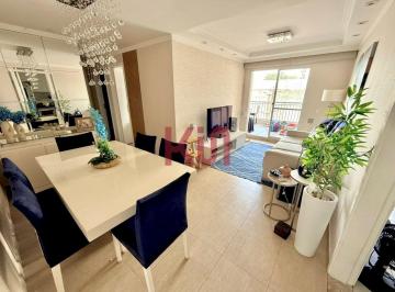 Apartamento · 91m² · 3 Quartos · 2 Vagas · Apartamento de Alto Padrão na Vila Canero: 3 Quartos, 2 Vagas e Varanda Gourmet! 91 m² totais.