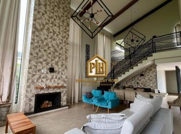 d765475557cdb774097680cd7614f0ba2cc13a29 · Casa com 5 dormitórios para alugar, 286 m² por R$ 15.579,00/mês - Condominio Figueira Garden - Atiba