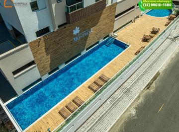 Apartamento de 2 quartos, Mongaguá · APARTAMENTO COM VARANDA GOURMET ENVIDRAÇADA - PISO EM TODOS OS AMBIENTES - PRÉDIO LAZER COMPLETO