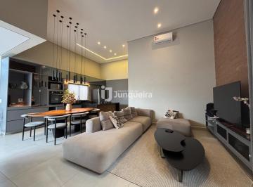 Casa · 275m² · 3 Quartos · 2 Vagas · Casa em Condomínio à venda, 3 quartos, 3 suítes, 2 vagas, Residencial Villa D'Itália - Piracicaba/SP