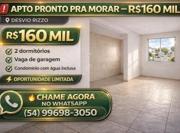 Apartamento · 42m² · 2 Quartos · 1 Vaga · Apartamento à Venda no Desvio Rizzo, Caxias do Sul - 2 Dorms, 42m²