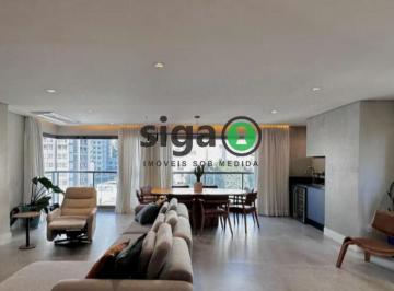 Apartamento · 141m² · 3 Quartos · 2 Vagas · Apartamento de 141m2 à venda no Brooklin, com 03 suítes e 2 vagas