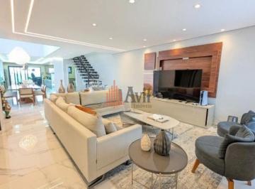 Casa · 450m² · 4 Quartos · 6 Vagas · Sobrado Residencial 450m² com 4 quartos, 4 suítes e 6 vagas à Venda no Tatuaope