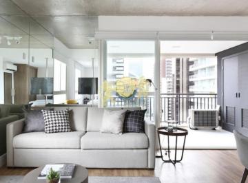 Apartamento · 63m² · 1 Quarto · 1 Vaga · Flat com 1 Quarto à venda, 63m² - Brooklin