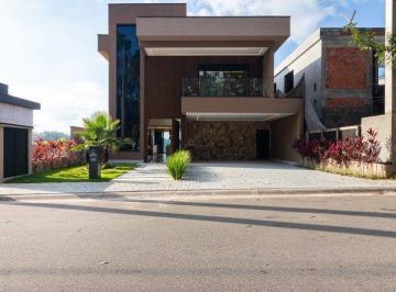 Imagem fachada · Casa com 4 suítes e piscina no Residencial Santa’Anna
