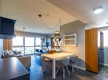 9b778ff27d38a1ad196378b0206a29a8eb0abda4 · Apartamento com 1 dormitório à venda, 49 m² por R$ 839.000,00 - Praia de Belas - Porto Alegre/RS
