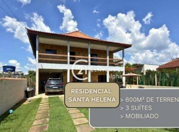 40f4c5985ec6cf2648e57525f4d9827f5954765b · Casa com 4 dormitórios à venda, 300 m² por R$ 1.500.000,00 - Residencial Santa Helena - Gleba I - Sa