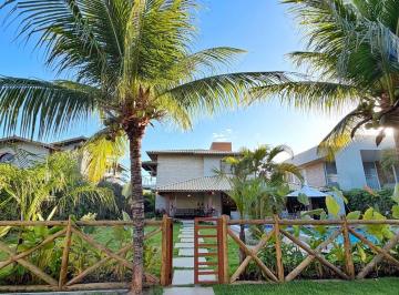 Casa · 427m² · 6 Quartos · 5 Vagas · Casa de luxo à venda em Guarajuba | 6 suítes | Condomínio Paraíso do Mar | Vista mar