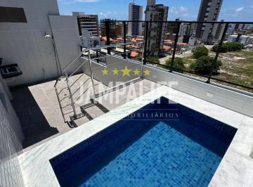Apartamento · 93m² · 2 Quartos · 2 Vagas · Cobertura com 02 Quartos no Bessa