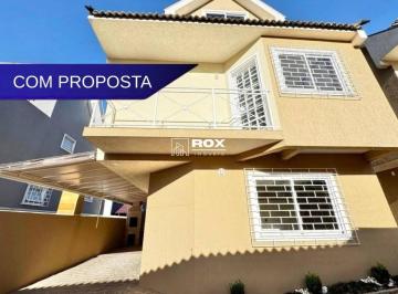 eabd4643599ffb4aec8477f30aa9673cf17e9d31 · Sobrado tríplex com 3 quartos, sendo 1 suíte à venda, 131 m² por R$ 765.000 - Santa Felicidade, Cur