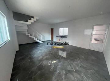 Sala · Sobrado com 3 dormitórios à venda, 110 m² por R$ 680.000,00 - Vila Eldízia - Santo André/SP