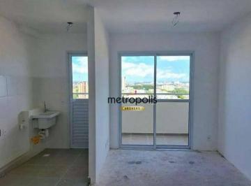 Sala · Apartamento com 2 dormitórios à venda, 46 m² por R$ 530.000,00 - Vila Curuçá - Santo André/SP