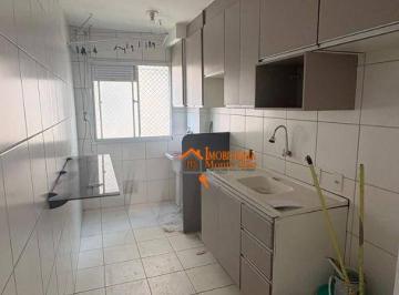 5e60fcbb647b08aabd04b0e855b70ee7baaa3ff1 · Apartamento com 2 dormitórios para alugar, 47 m² por R$ 1.400,00/mês - Vila Alzira - Guarulhos/SP