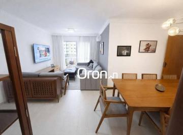 2d2708ef1723c8f1ae96d87d5e6bf8bc401bf5a9 · Apartamento com 3 dormitórios à venda, 95 m² por R$ 530.000,00 - Setor Pedro Ludovico - Goiânia/GO