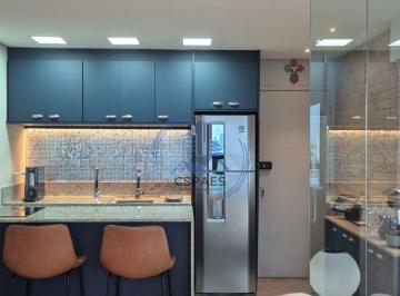 Apartamento de 1 quarto, Barueri · Cond. Selenita, duplex mobiliado, cozinha toda equipada e planejada, dormitório com closet e cama
