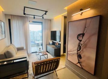 Apartamento de 1 quarto, Santos · Apartamento com 1 suite em edifício moderno à venda em Boqueirão