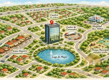 Comercial · 499m² · 7 Vagas · PRÉDIO COMERCIAL PARA LOCAÇÃO EM ATIBAIA – ESTRUTURA COMPLETA