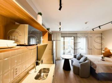 Apartamento · 31m² · 1 Quarto · Studio Glass Art, flat disponível para locação contendo 31m² e 01 dormitório em Perdizes.