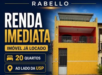 Comercial de 20 quartos, São Paulo · Butantã | Imóvel Locado ao Lado da USP | Renda Imediata ~R$13k/mês | Alta Rentabilidade | R$ 1.190MM