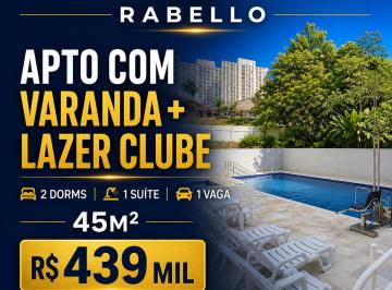 Apartamento de 3 quartos, São Paulo · Jaguaré | 2 Dorms (1 Suíte) 45m² com Varanda | Lazer Completo Próx USP e Villa-Lobos