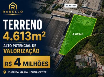 Terreno , São Paulo · Zona Oeste | Terreno 4.613m² com Alto Potencial de Valorização e Uso Misto | Raposo Tavares | R$ 4MM