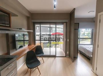 Apartamento · 25m² · 1 Quarto · Studio Design no Nex One Itaim, Mobiliado e Equipado - Pronto para Morar ou Investir
