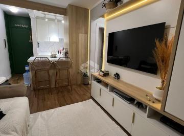 Apartamento · 39m² · 1 Quarto · 1 Vaga · APARTAMENTO COM 1 DORMITÓRIO, MOBILIADO NO BAIRRO BARREIROS EM SÃO JOSÉ/SC.