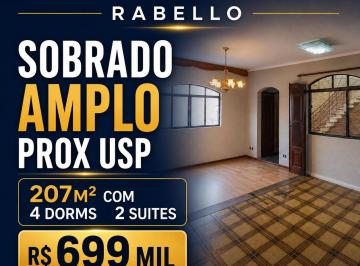 Casa de 4 quartos, São Paulo · Sobrado perfeito para moradia ou investimento - Bonfiglioli - pertinho da USP