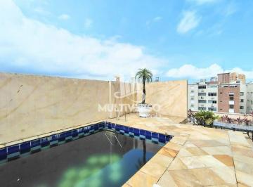 Apartamento · 230m² · 3 Quartos · 1 Vaga · Cobertura 03 Dormitórios sendo 01 Suíte , Ponta da Praia , Duplex, Com Piscina , churrasqueira , vag
