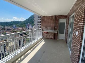 Apartamento · 94m² · 2 Quartos · 2 Vagas · Apartamento SEMI MOBILIADO no Forte, 2 suítes, 2 vagas, lazer, confira em Praia Grande.