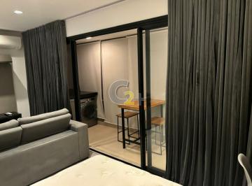 Apartamento · 37m² · 1 Quarto · 1 Vaga · Apartamento para locação no Campo Belo, 1 quarto, 1 vaga, mobiliado