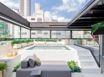 Apartamento · 220m² · 3 Quartos · 3 Vagas · Experiência de casa com segurança de edifício |  Garden exclusivo na Vila Olímpia !