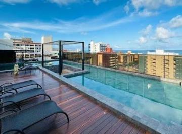80a607ca8bf2c5b01945aa1340bab0a5fe42375e · Apartamento de 64m2 com 2 Quartos, Todo Mobiliado, à 400m do Mar de Cabo Branco