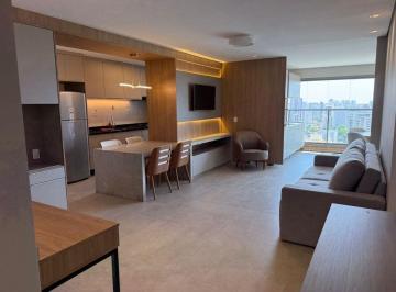 Apartamento · 126m² · 3 Quartos · 2 Vagas · Apartamento mobiliado com 3 suítes, 126 m² - venda por R$ 2.150.000 ou aluguel por R$ 11.350/mês - C