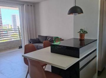 422837687b32016c5b3a7f7e829a79f5c1b5ab7f · Apartamento com 2 dormitórios para alugar, 50 m² por R$ 4.200,00/mês - Espinheiro - Recife/PE