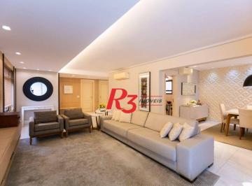 34f65d2fe576b2c99ea8178788b020ccb5485c47 · Apartamento com 4 dormitórios à venda, 210 m² por R$ 2.380.000,00 - Embaré - Santos/SP