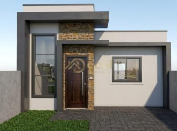 Casa · 72m² · 3 Quartos · 2 Vagas · Casa 3 quartos na planta em Campo Largo/PR - JD. Iruãma