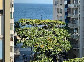 Apartamento · 38m² · 1 Quarto · Maravilhoso conjugadão reformado com vista mar em Rua Nobre de Copacabana