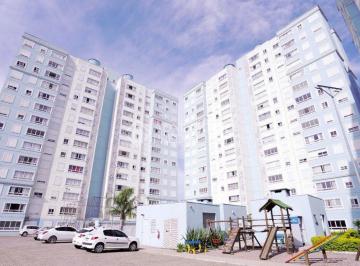 Apartamento · 49m² · 2 Quartos · 1 Vaga · Apartamento de 02 dormitórios, living 2 ambientes, cozinha com churrasqueira, banheiro social, área